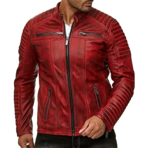 Slim Fit Biker Jacket