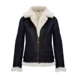 Women's Black Leather Jacket