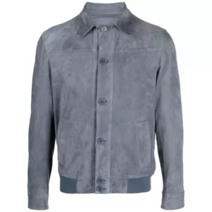 Grey Suede Jacket
