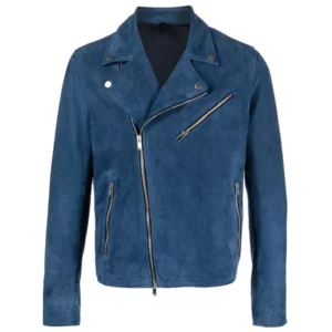 Blue Suede Jacket