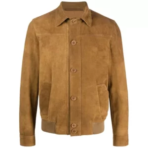 Suede Shirt Jacket