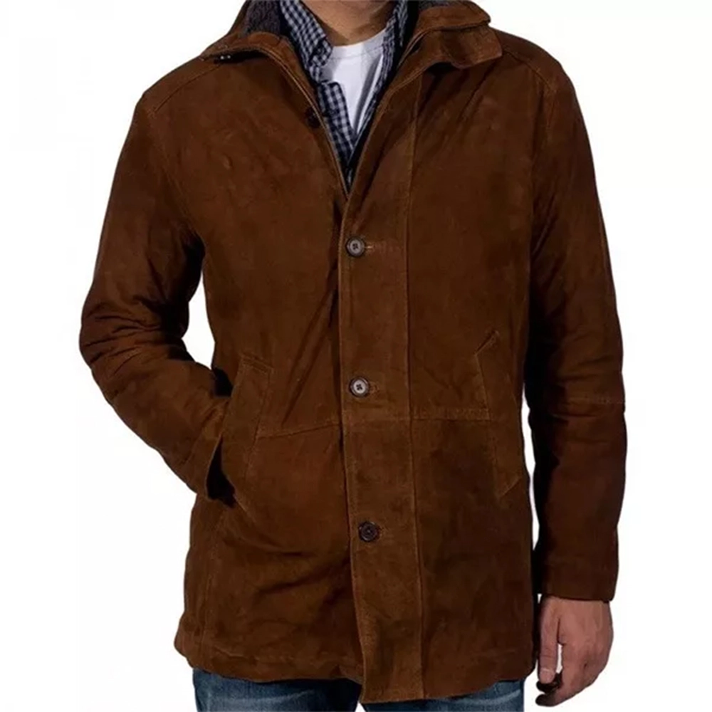 Robert Taylor Longmire Suede Coat Robert Taylor Longmire Suede Coat