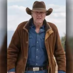 Robert Taylor Longmire Suede Leather Coat
